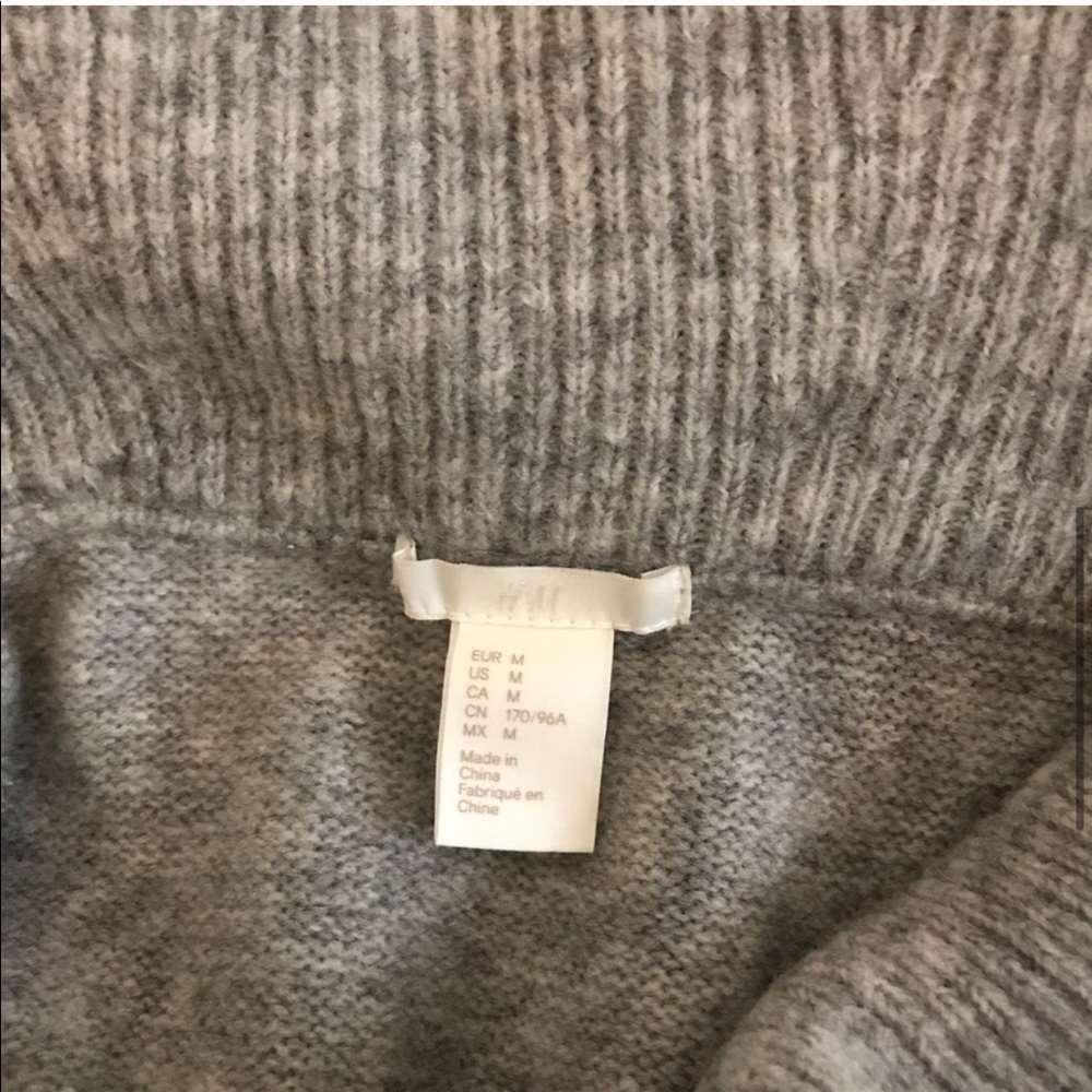 H&M off the shoulder knit dress